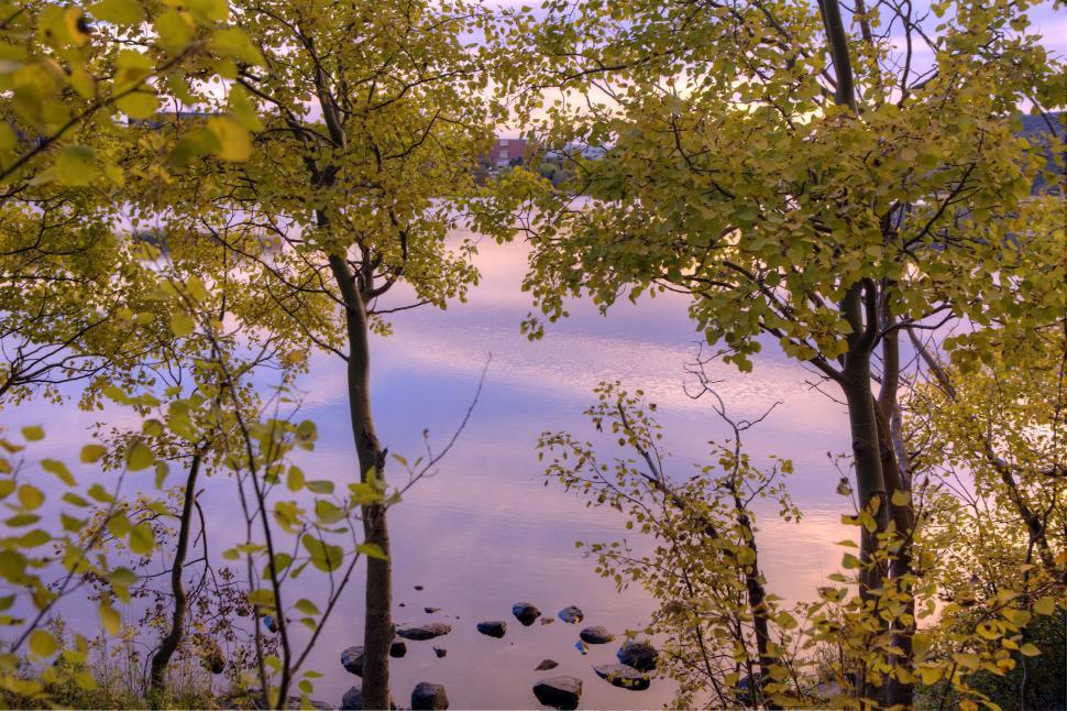 Free Image of Autumn Lake 