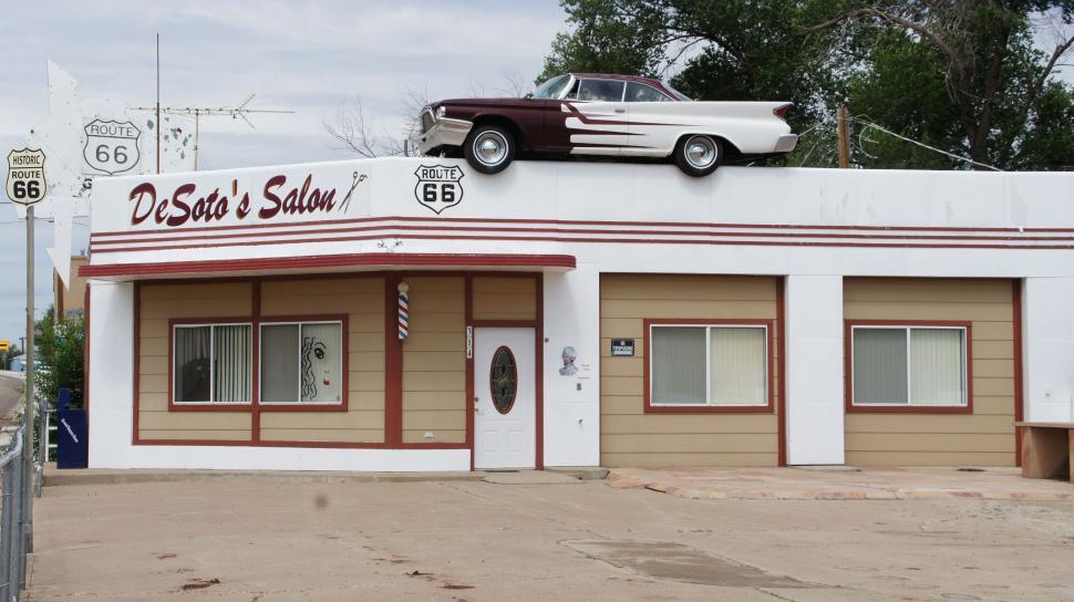 Free Image of Car on Roof 