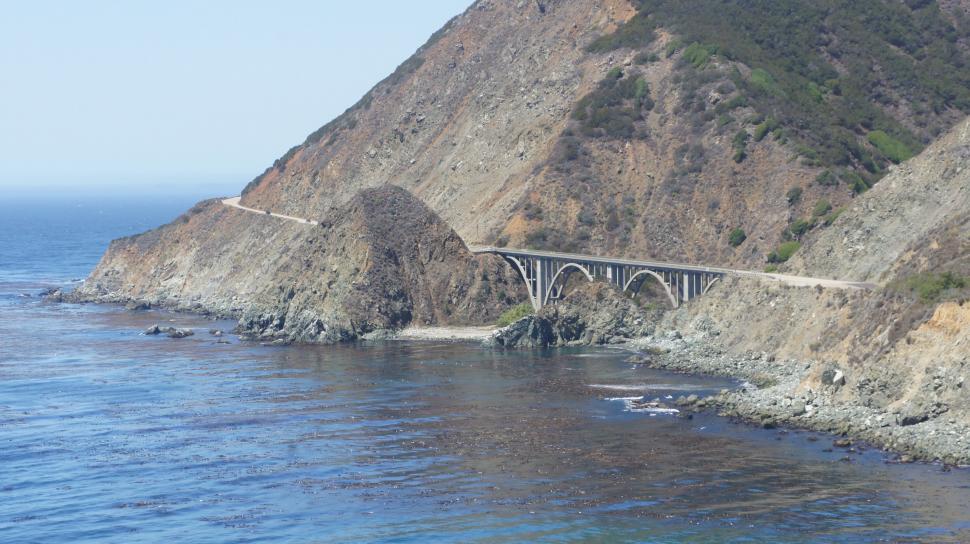 Free Image of Big Sur Bridge 