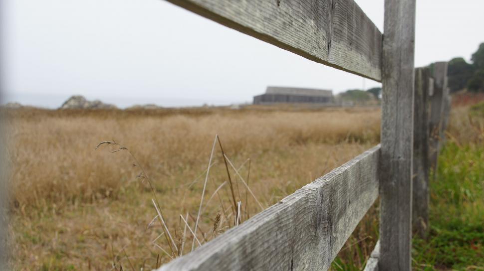 Free Image of Fence in the Fog 
