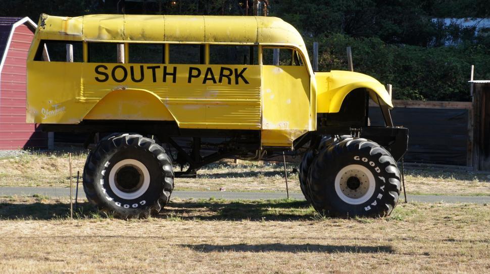 Free Image of South Park School Bus 