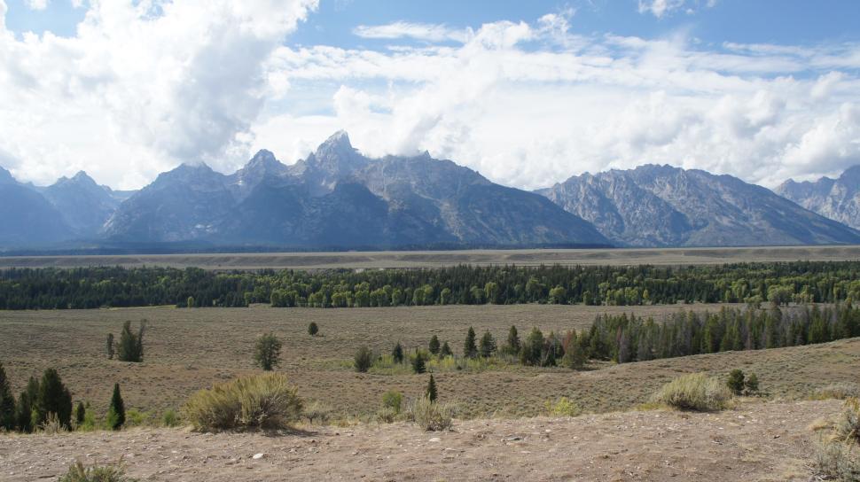 Free Image of Grand Teton Mountains 