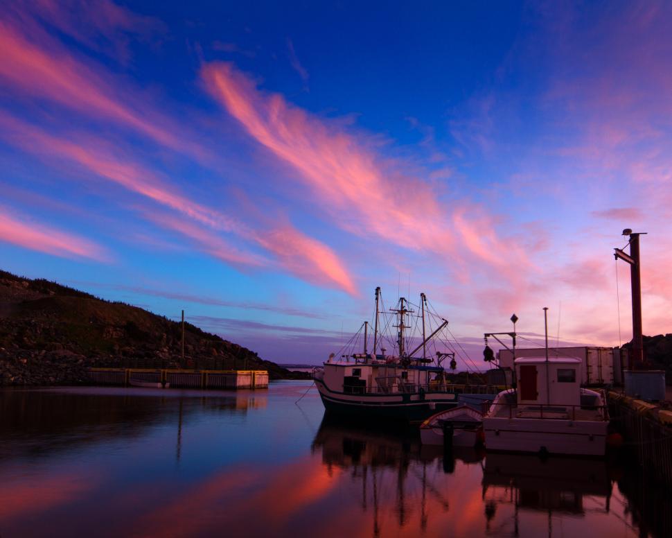 Free Image of Fishing boats 