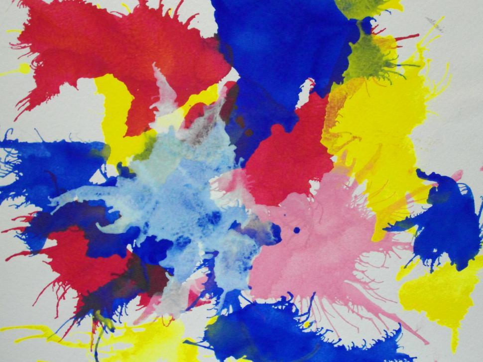 Free Image of Paint Explosion 