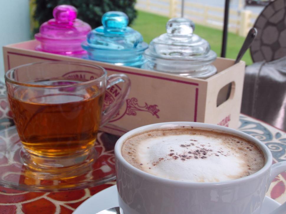 Free Image of Coffee with Jasmine Tea 