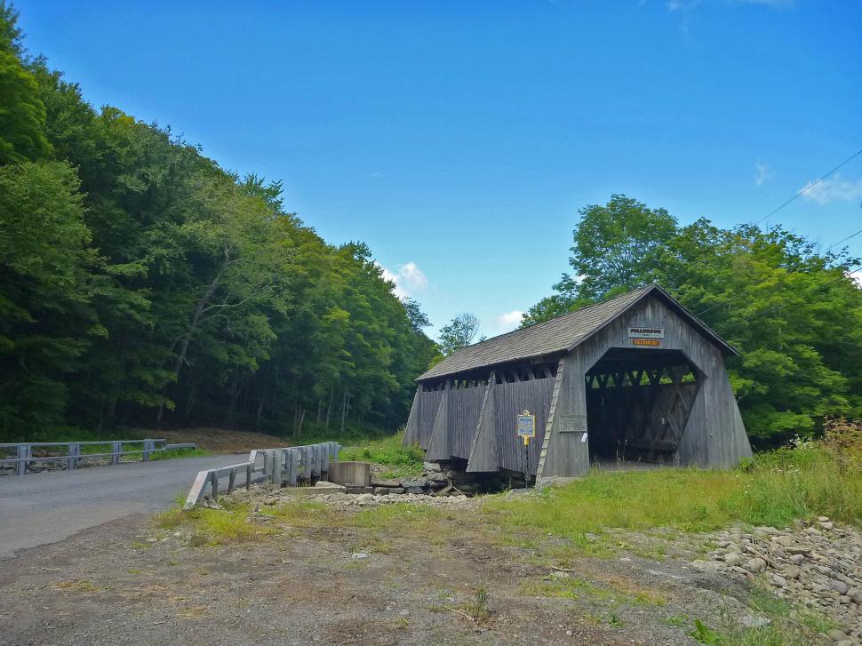 Free Image of Covered Bridge 