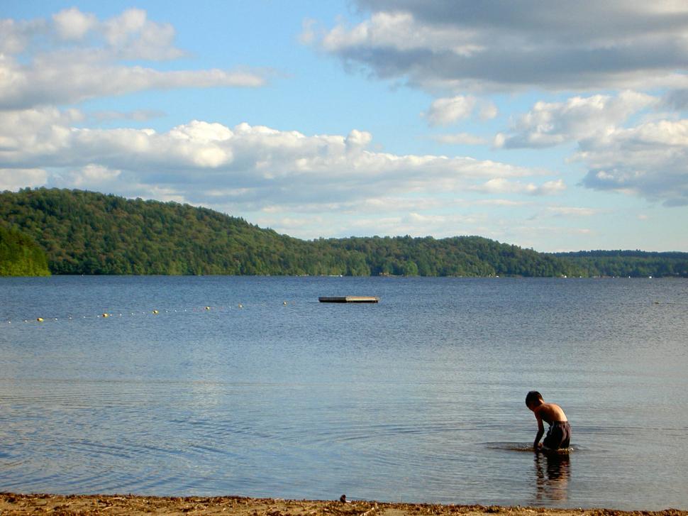 Free Image of Adirondack Lake in Summer 