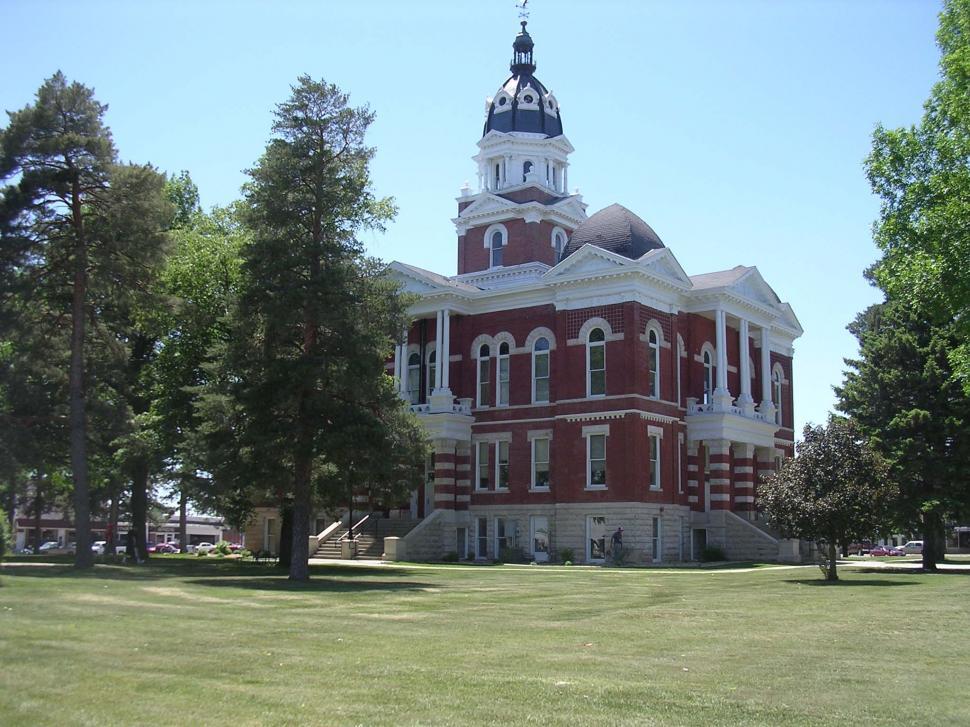Free Image of Small town courthouse II 