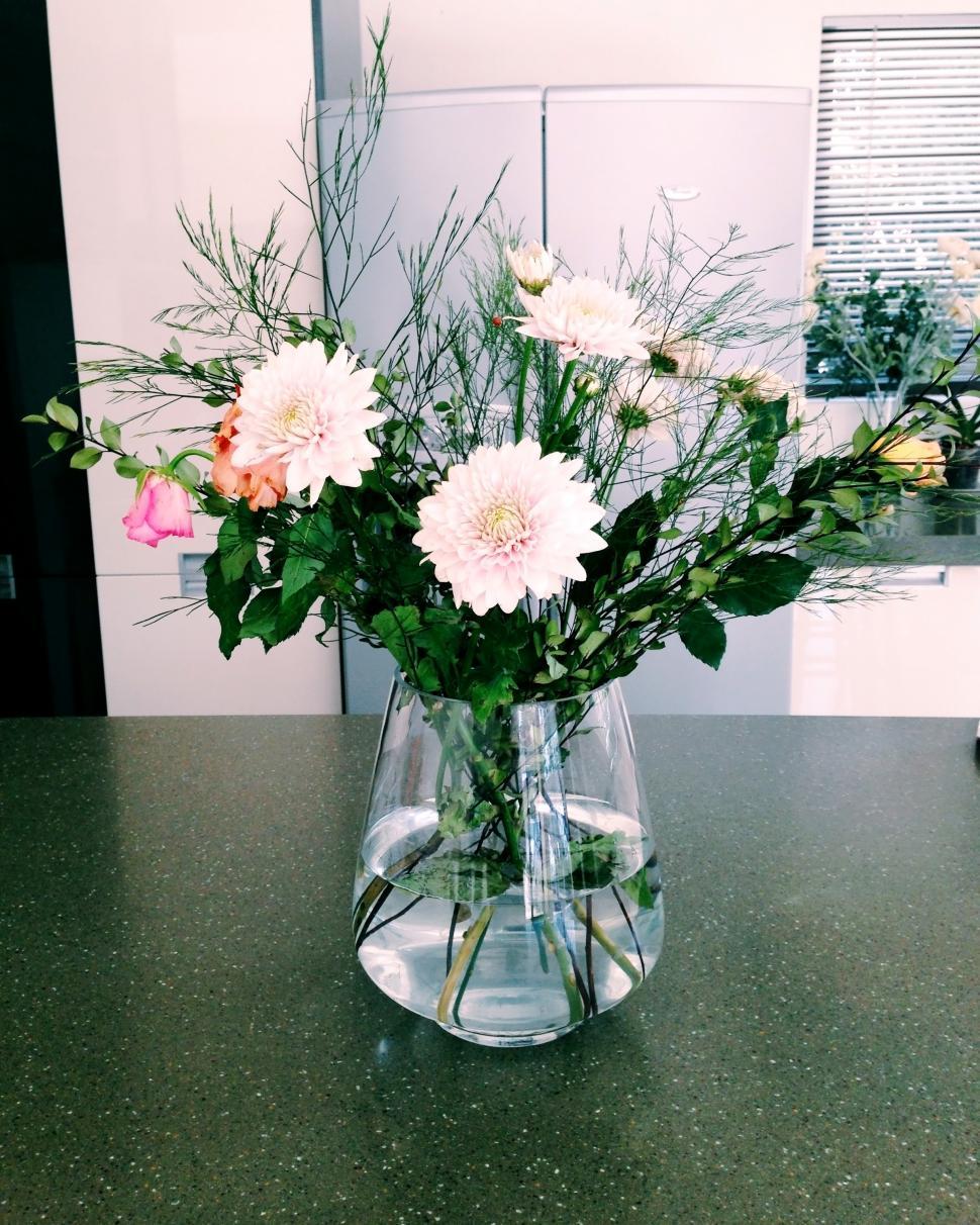 Free Image of Flowers in a vase 