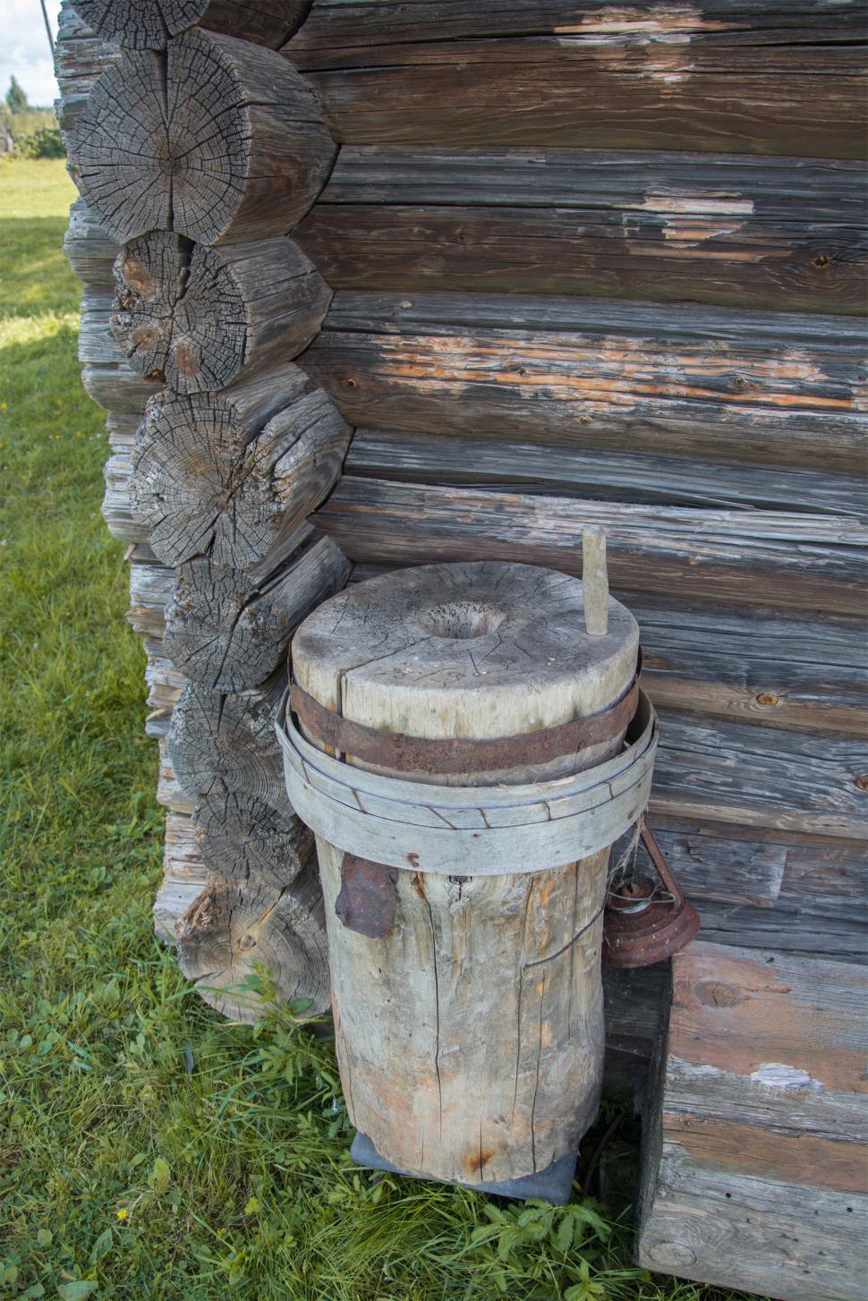 Free Image of Hand millstones.  