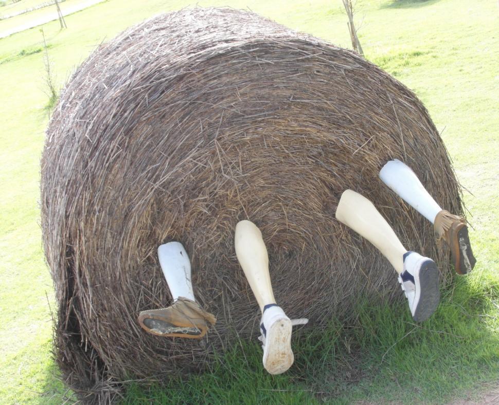 Free Image of Hay Bale 