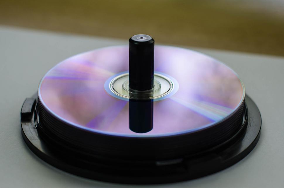 Free Image of DVD Disc 