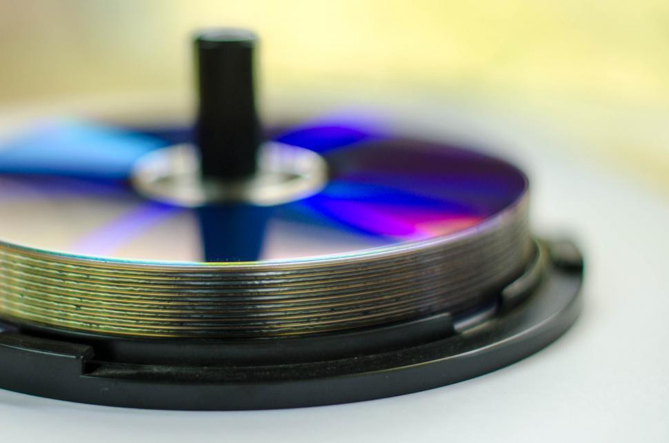 Free Image of DVD Disc 
