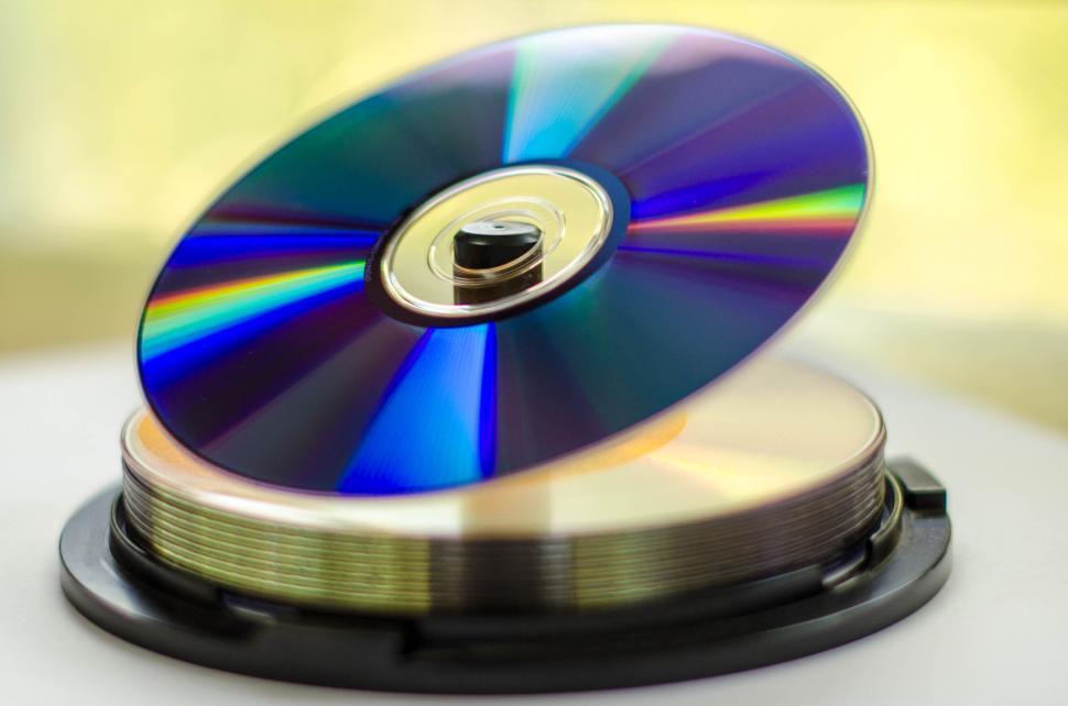 Free Image of DVD Disc 
