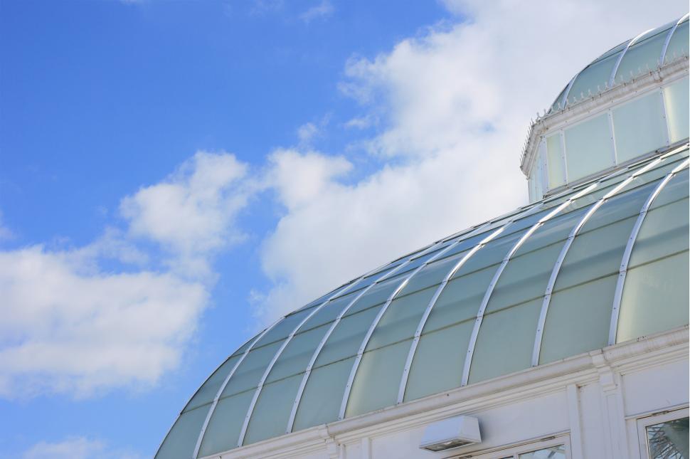 Free Image of Greenhouse  Roof Closeup  