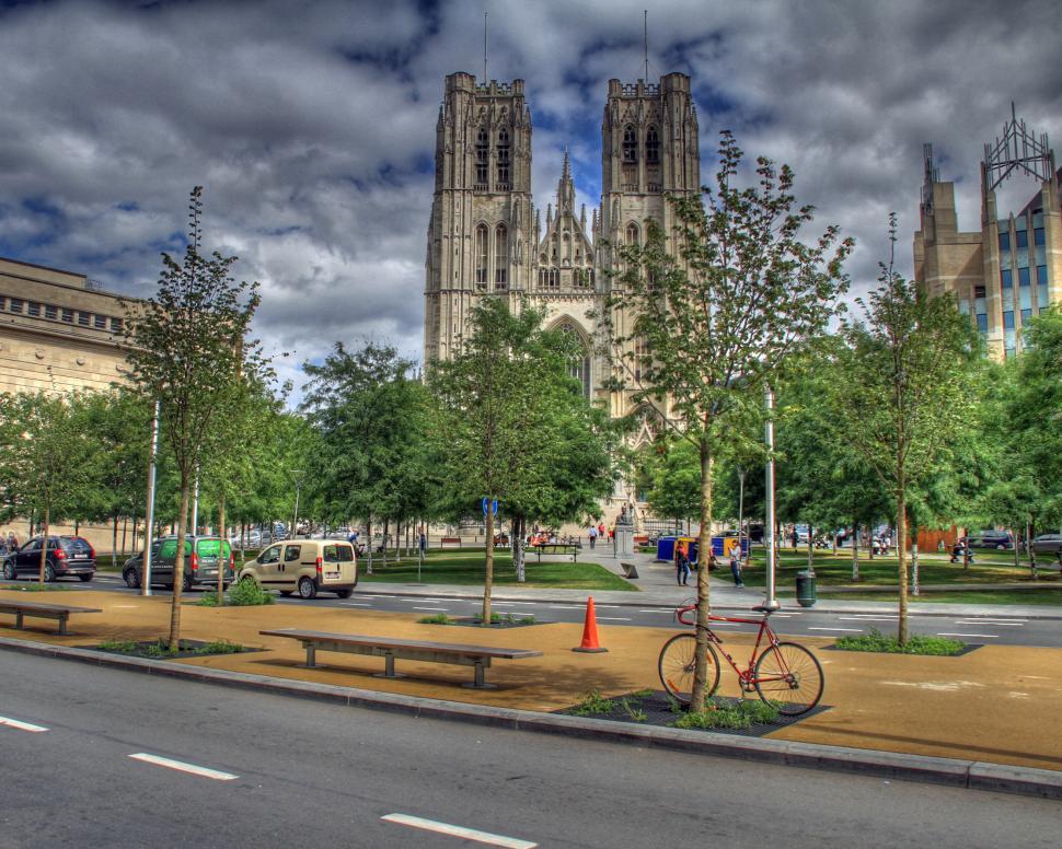 Free Image of Brussels Church 