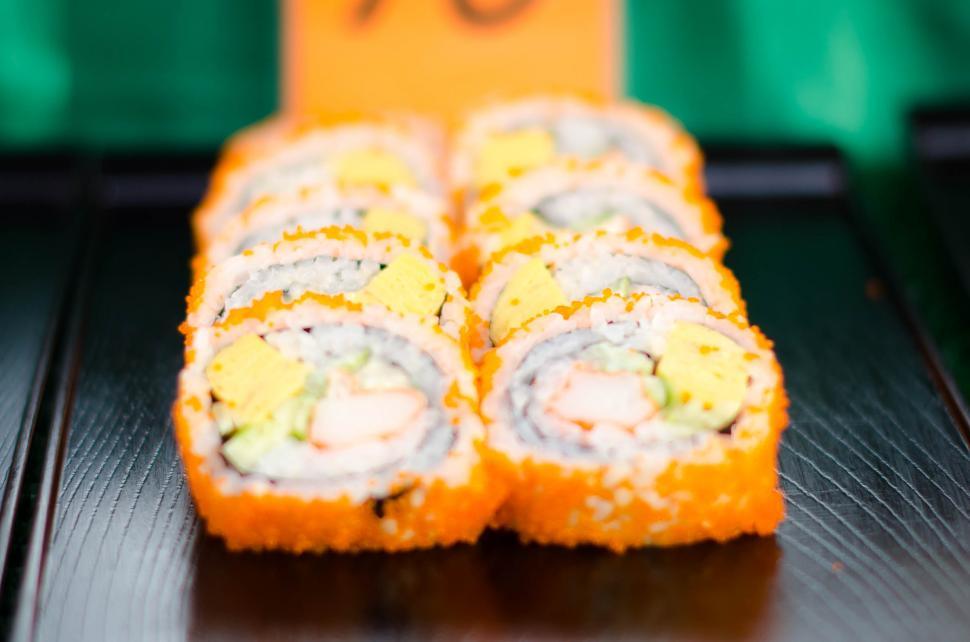 Free Image of Sushi 