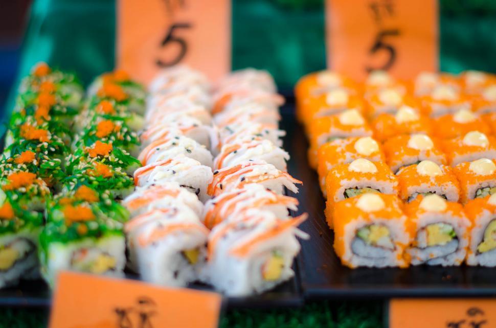 Free Image of Sushi 