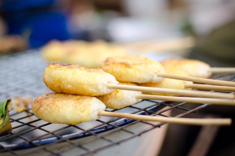 Free Image of A set of local Thai food 