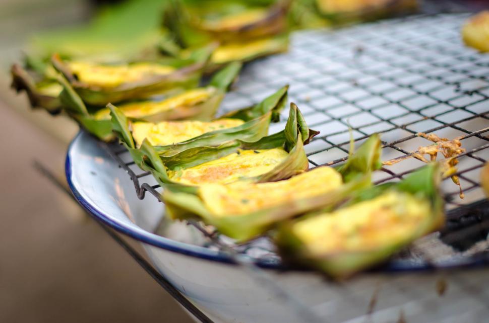 Free Image of A set of local Thai food 