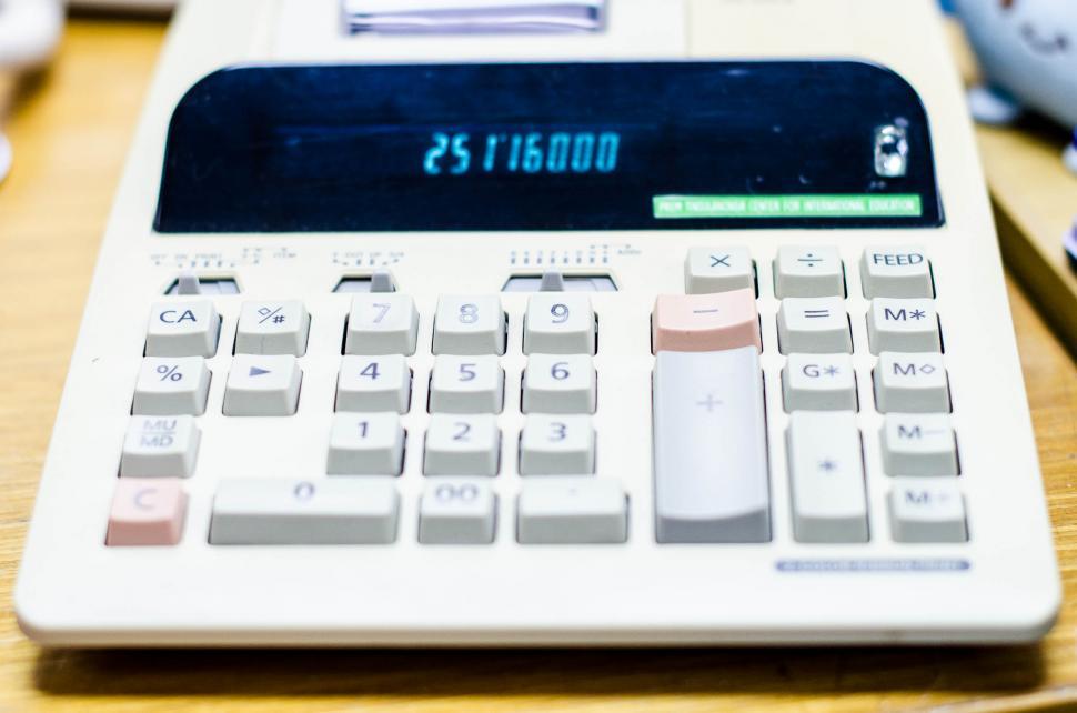 Free Image of Calculator 