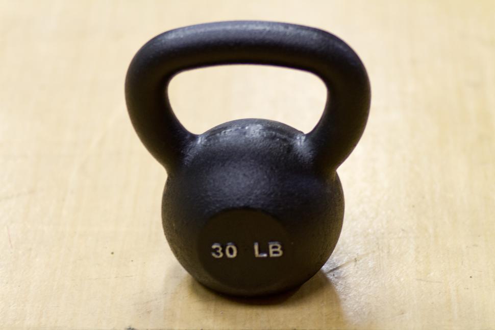 Free Image of Weight training - Kettlebell 