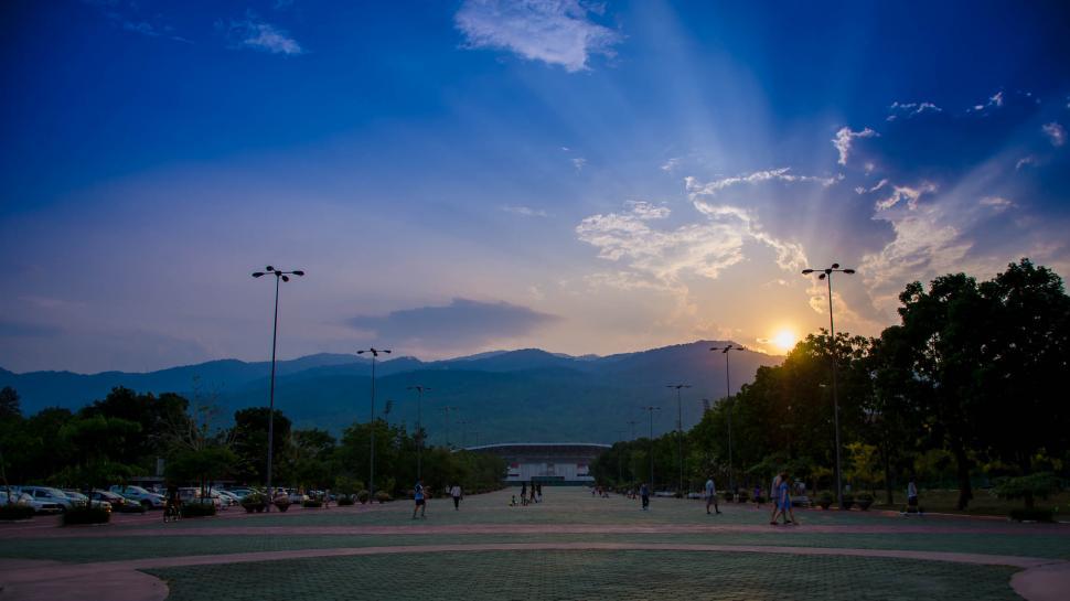 Free Image of Sunset 