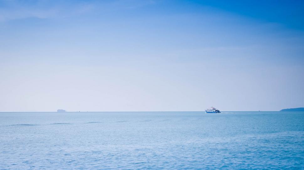 Free Image of Island View 