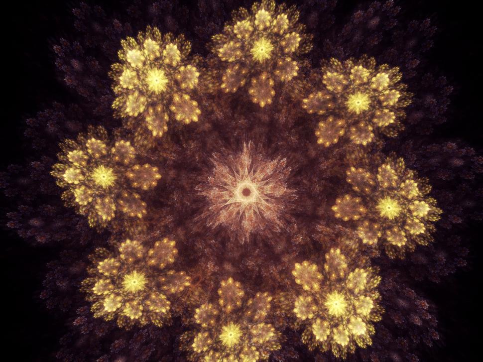 Free Image of Fractal flower 