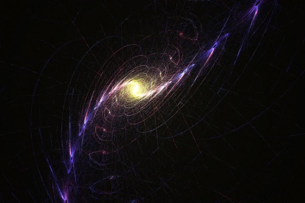 Free Image of Spinning light 