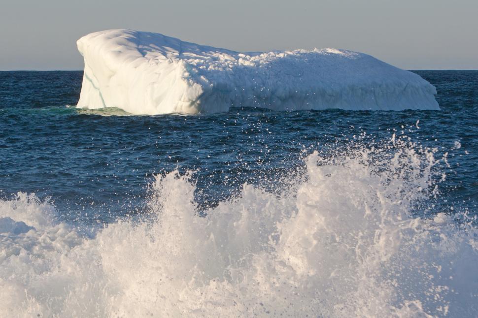 Free Image of Icebergs 
