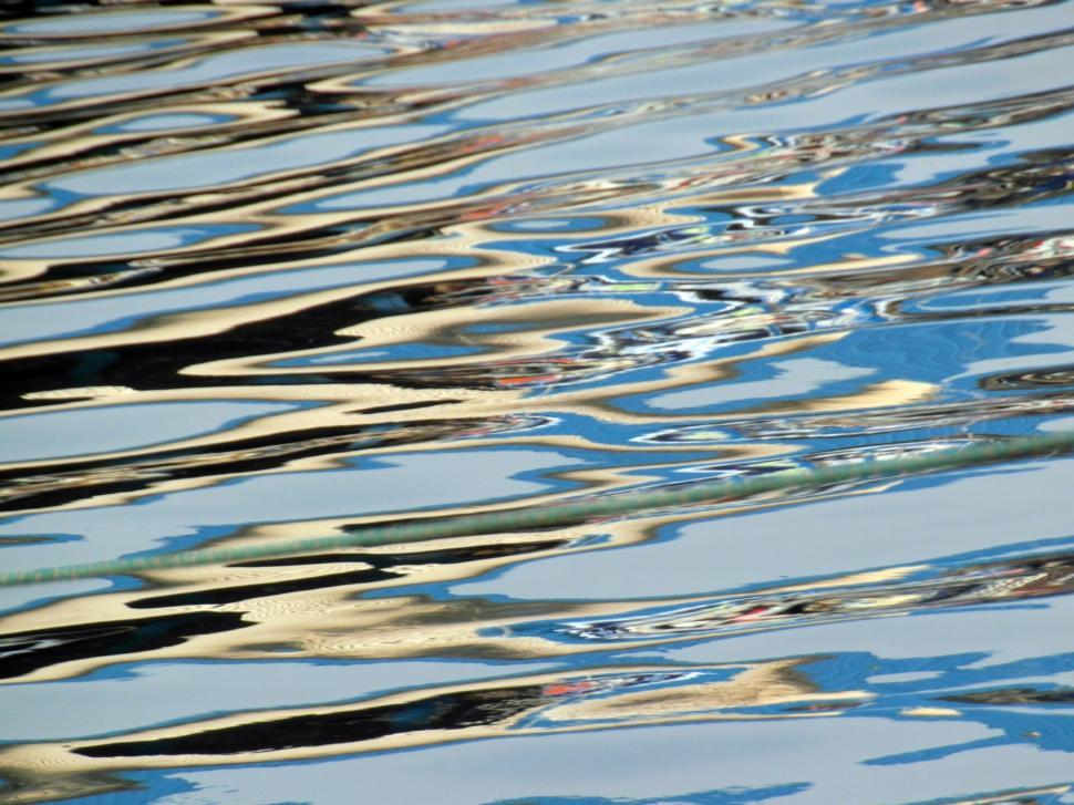 Free Image of Abstract Water Ripples 