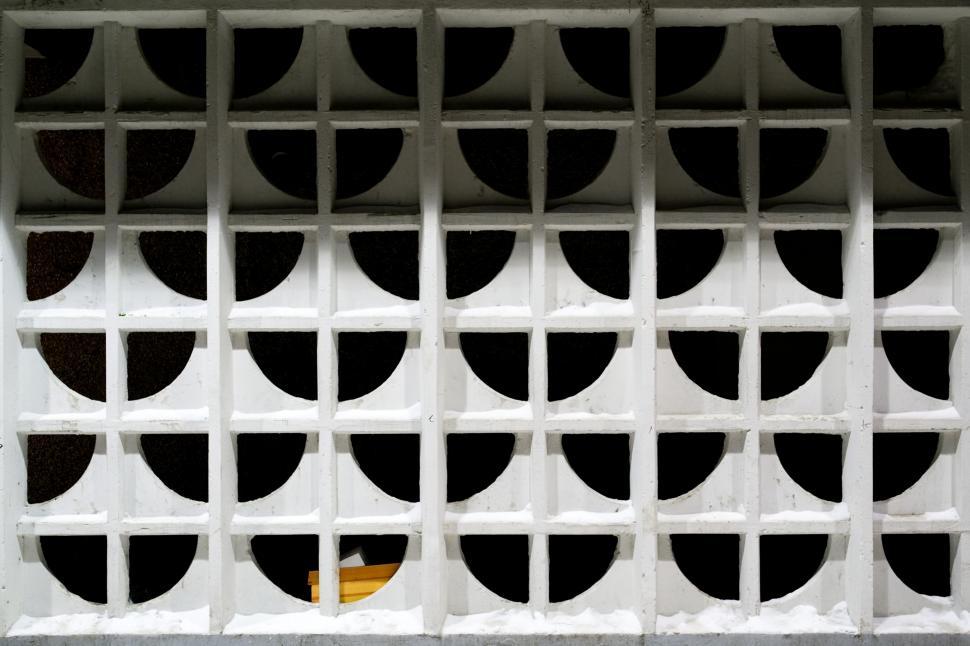Free Image of Patterned concrete wall 