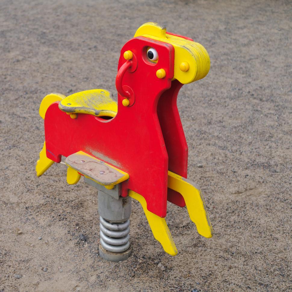 Free Image of Spring horse 
