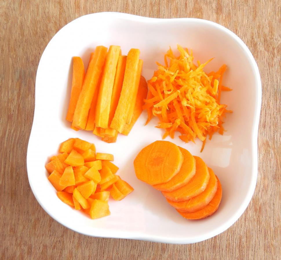 Free Image of Carrot Gratings 
