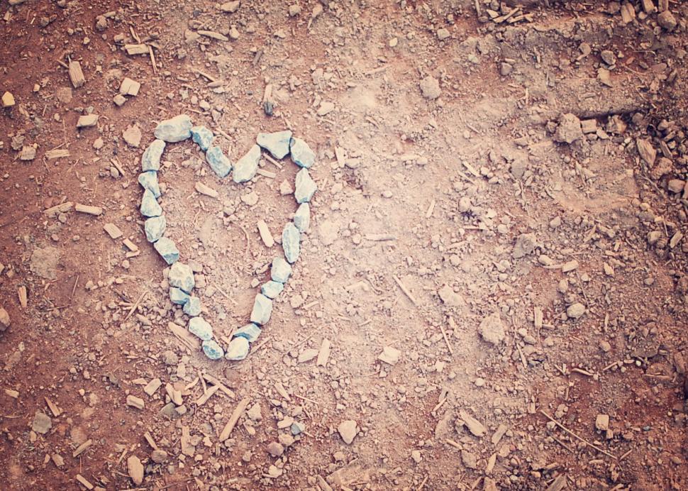 Free Image of Stone Heart 