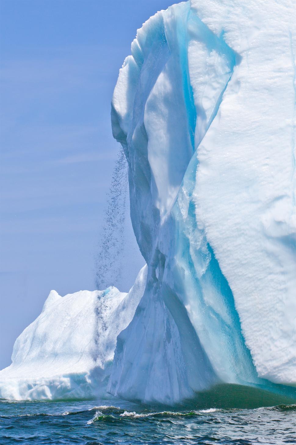 Free Image of Iceberg Waterfall 