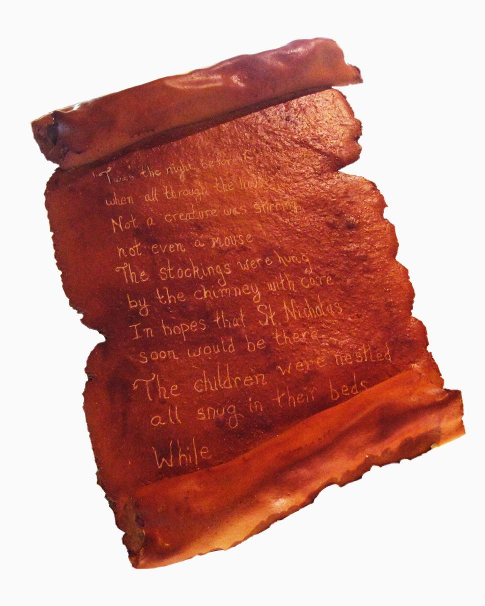Free Image of Ginger Bread scroll 