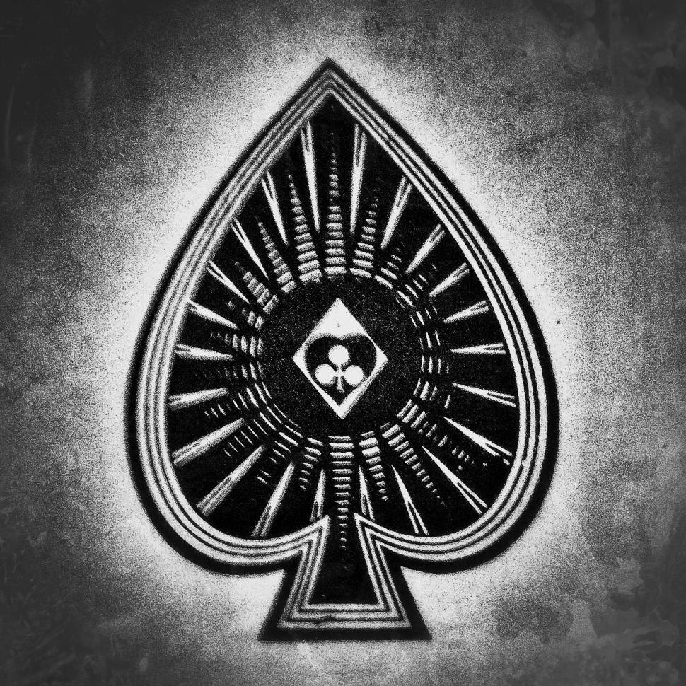 Free Image of Ace of Spades 