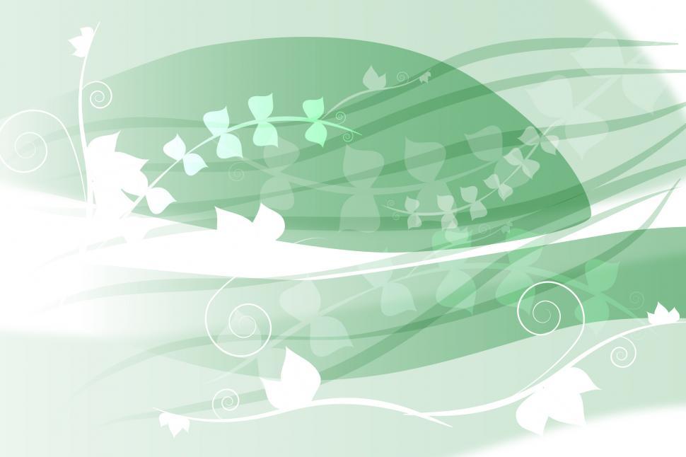 Free Image of Floral Graphic Design 