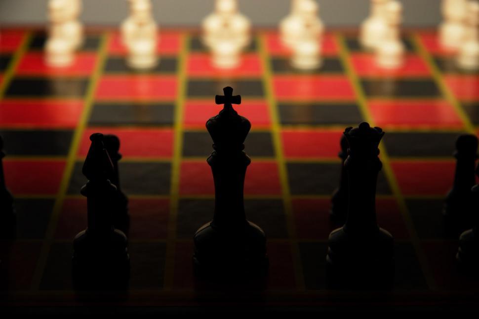 Free Image of Silhouette of the king 