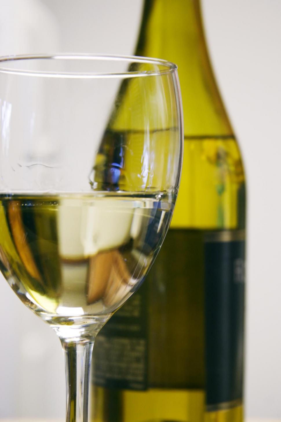 Free Image of White wine 