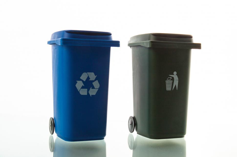 Free Image of Waste Bins 