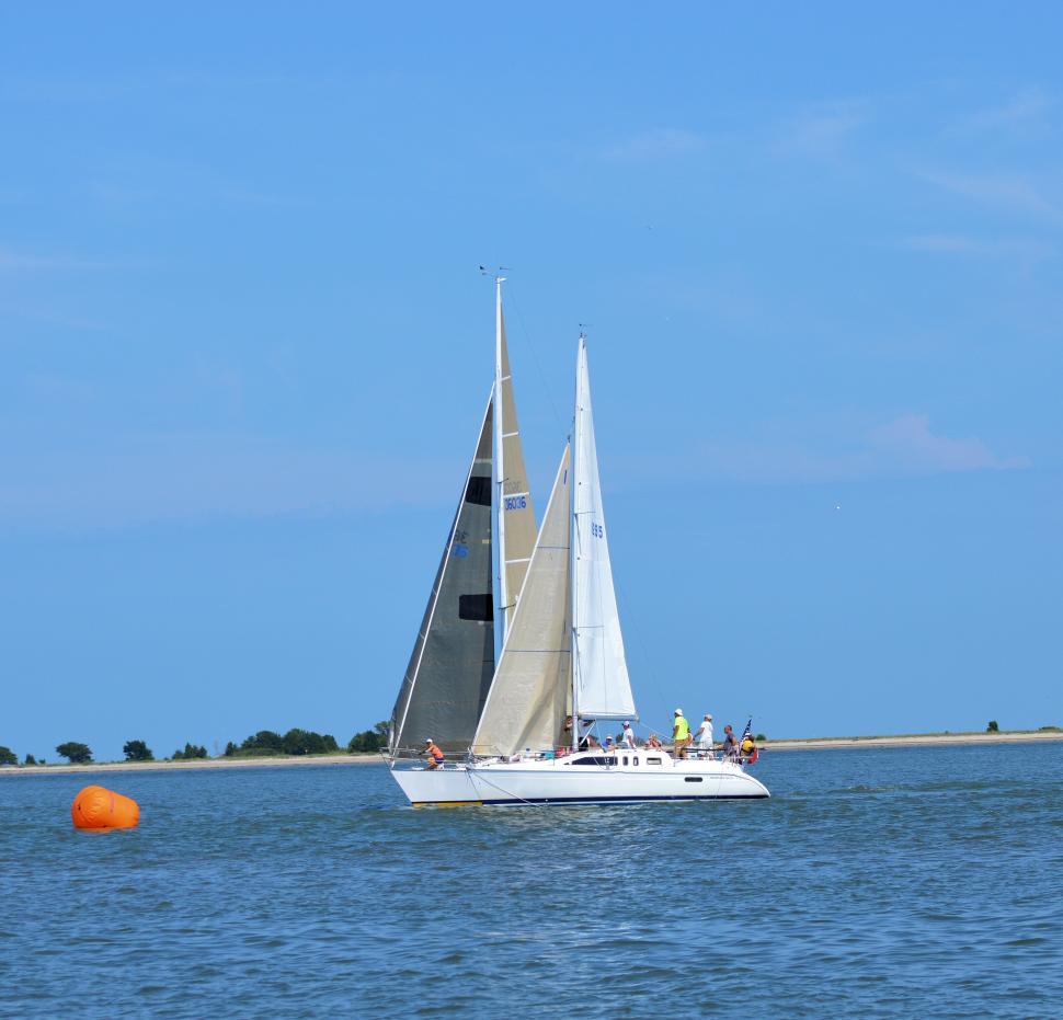 Free Image of Southport NC Sailing 