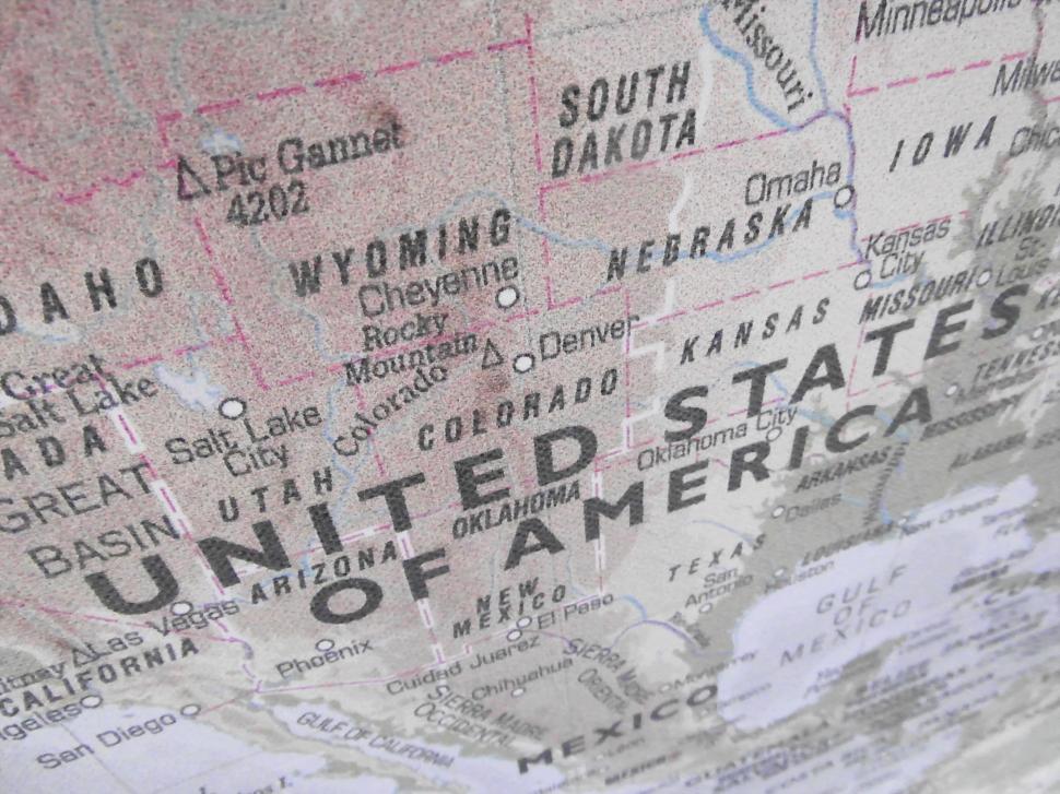 Free Image of United States of America ( Map) 