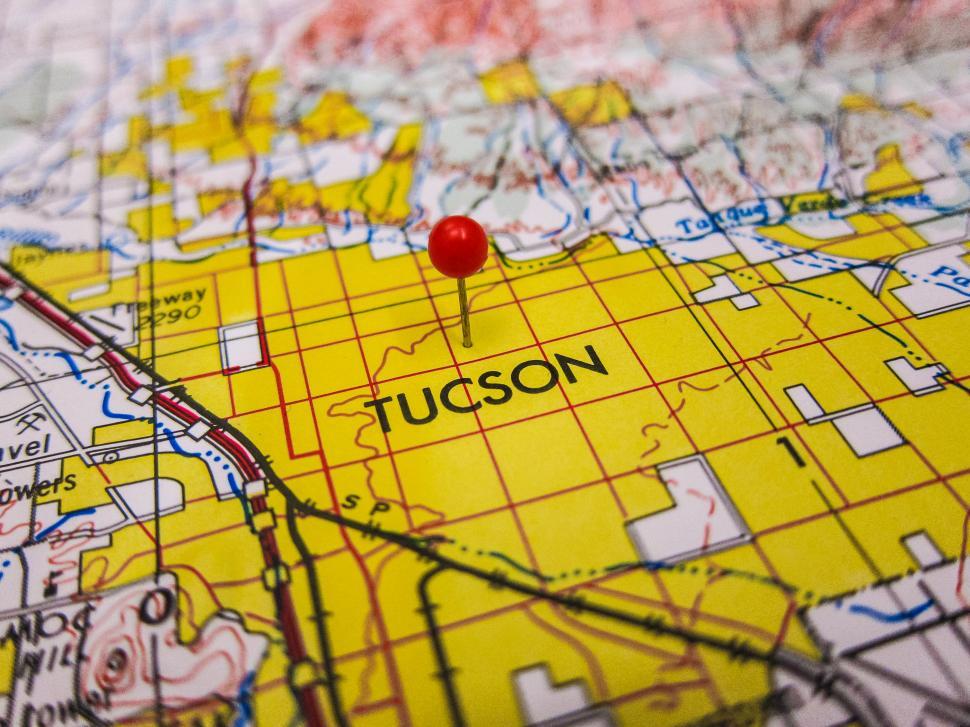 Free Image of Map pin in Tucson 