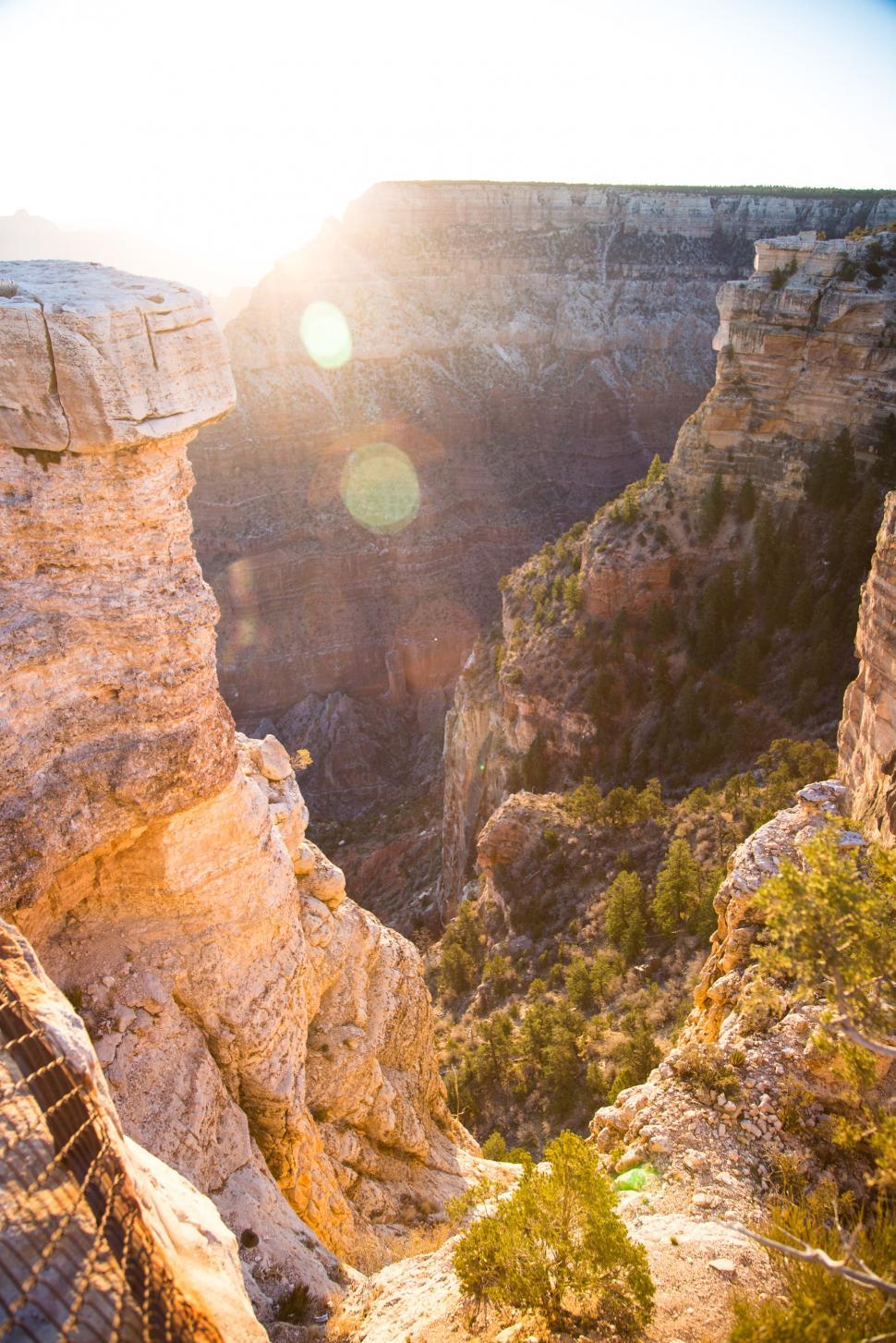 Free Image of Mather Point at Sunrise 