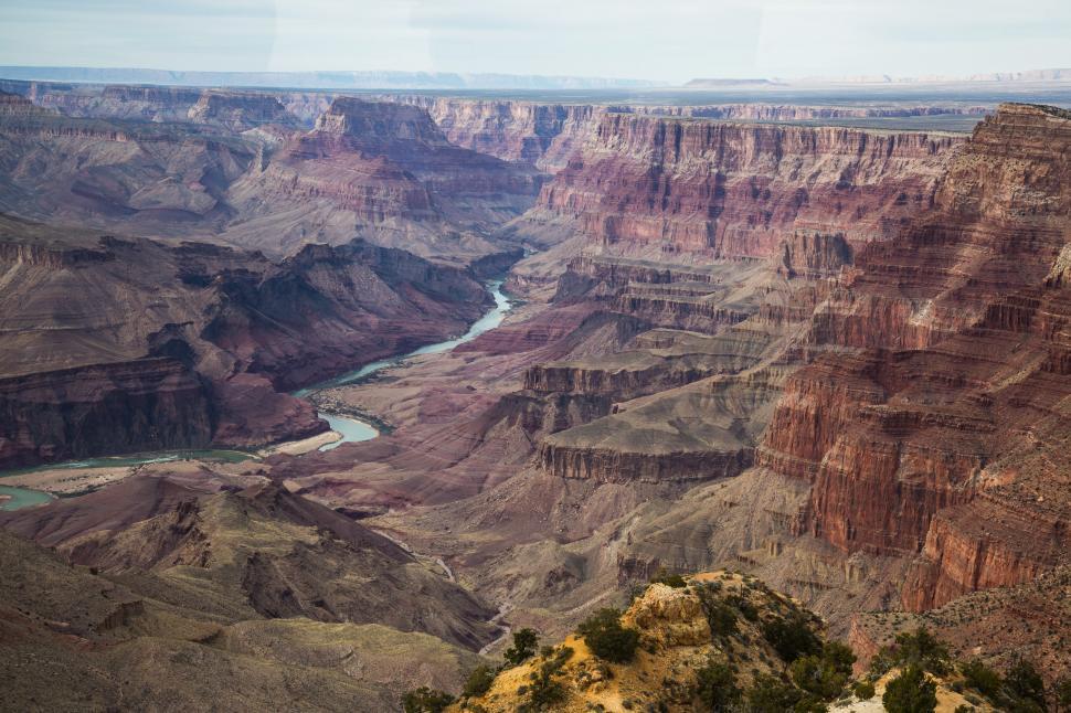 Free Image of Desert View Watchtower view 