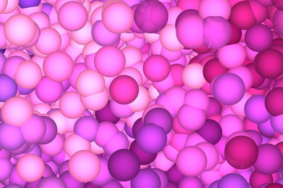 Free Image of Balls packed in background 