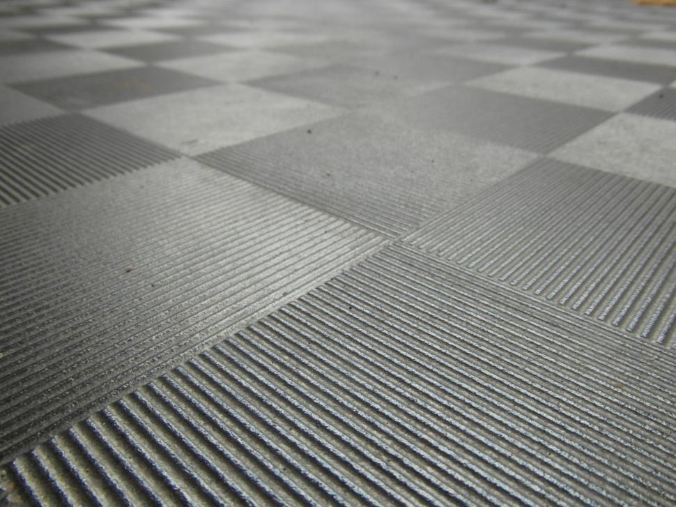 Free Image of Checked Metal Background 